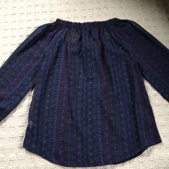 AE sheer patterned blouse - Picture 3 of 3